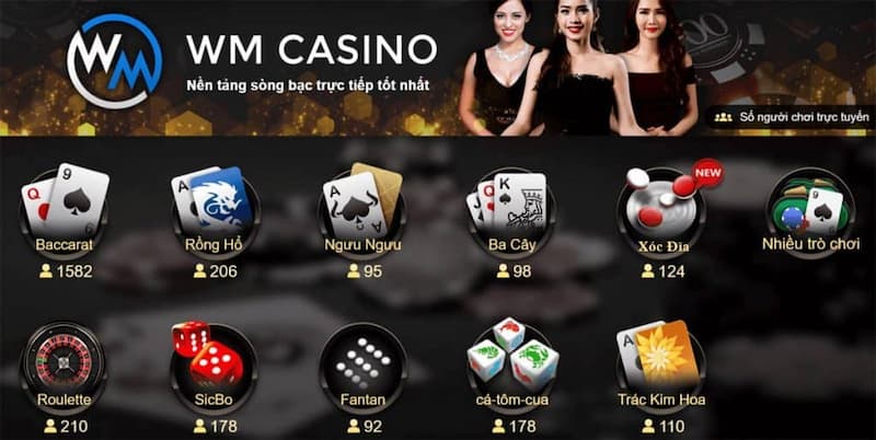 สัมผัสประสบการณ์การเดิมพันระดับไฮคลาสกับ WM Casino ที่ PG